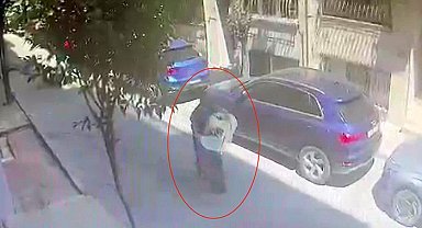 Şişli'de girdiği evdeki klima ve televizyonu çalan hırsız önce kameralara, sonra polise yakalandı