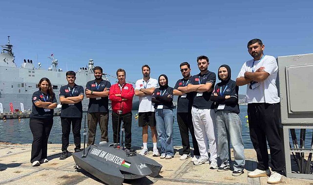 Sivaslı öğrencilerin geliştirdiği insansız deniz aracına TEKNOFEST'ten ödül