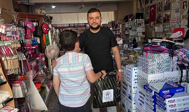 Sivrihisar Bakkallar Odası'ndan öğrencilere kırtasiye desteği