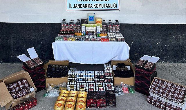 Söke'de kaçak alkol operasyonu: 2 gözaltı