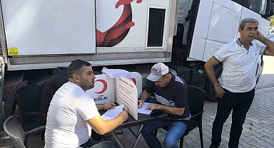 Şuhut'ta kan bağışı kampanyası yoğun ilgi gördü