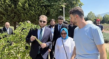 Suriye Hama heyetinden Kocaeli'deki tarımsal projelere inceleme