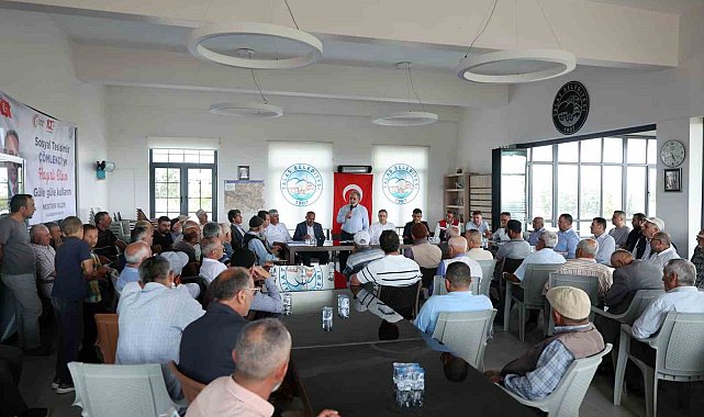 Talas İlçe Tarım ve Orman Müdürü Sağnak: "Yalçın Başkan ziraat odasından daha fazla hizmet üretiyor"