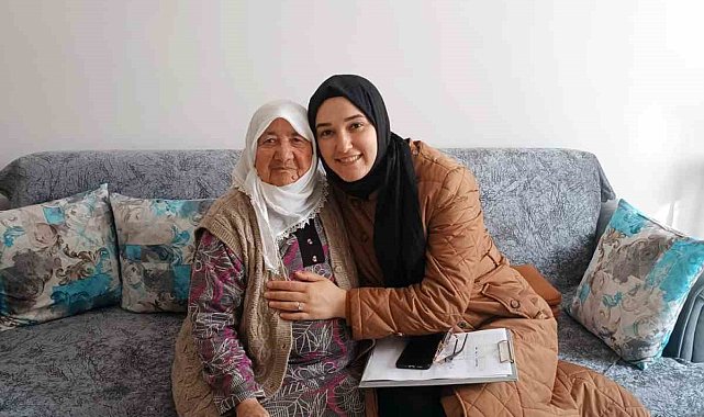 Talas'ta her kapı çalınıyor, herkesin gönlü alınıyor