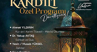 Talas'ta Mevlid Kandili özel programı