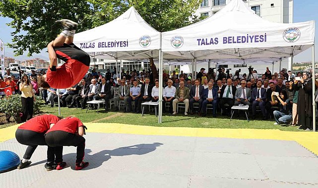 Talas'taki ERVA açılışında Başkan Yalçın'a özel teşekkür