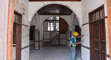 Tarihi Kocabaş Konağı restore ediliyor