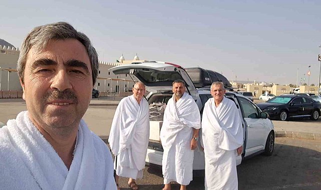 Tavşanlı leblebisi kutsal topraklarda ikram edildi