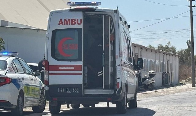 Tavşanlı'da 2 motosikletli çarpıştı, 1 yaralı