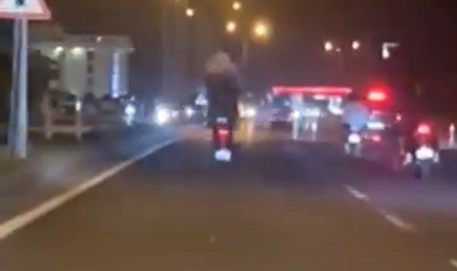 Tek tekerle gitmenin bedeli 46 bin lira oldu