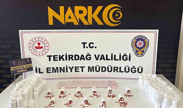 Tekirdağ'da uyuşturucu operasyonları: 8 tutuklama