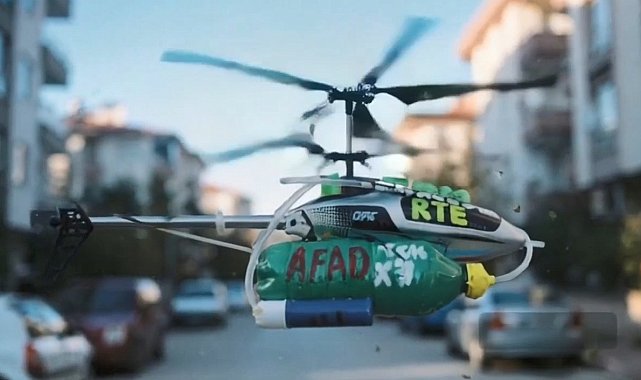 TEKNOFEST'te tanışan iki engelli arkadaş, insansız yangın söndürme helikopteri geliştirdi