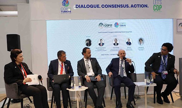 Terme Belediye Başkanı Kul, COP17'de konuştu: "Kırsalından kopmuş bir şehir sürdürülebilir olamaz"