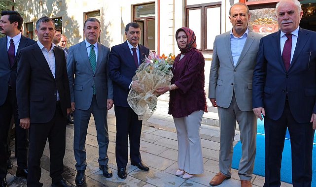 TİHEK Başkanı Şahin Bayburt'ta temaslarda bulundu