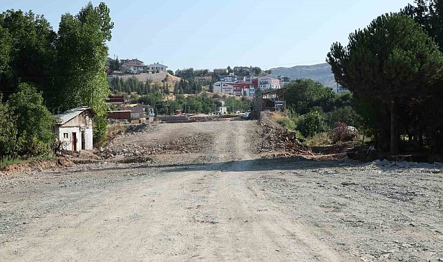 Tokat'ın iki yakasını birbirine bağlayacak yeni ulaşım güzergâhında sona gelindi