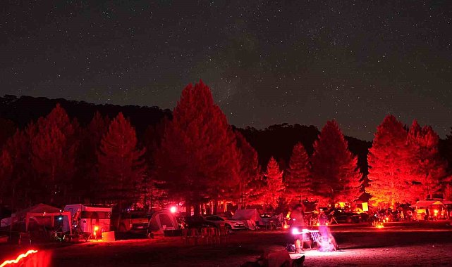 Topuklu Yaylası'nda yıldızların altında unutulmaz gece