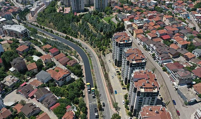 Tosyalı'nın cüruf bazlı yüksek performanslı asfaltı Kocaeli yollarında
