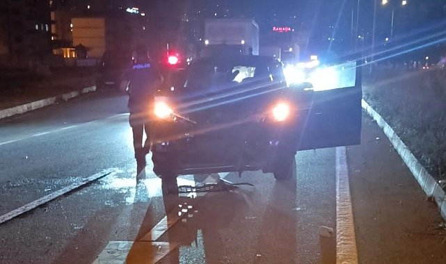 Trabzon'da otomobilin çarptığı yaşlı adam hayatını kaybetti