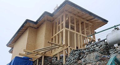 Trabzon'da Kırklar Mescidi yeniden inşa ediliyor