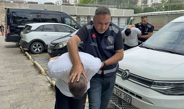 Trafikte yol verme tartışmasında dehşet saçan 2 şüpheli tutuklandı