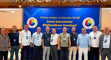Trakya'nın oda ve borsa yöneticileri Ankara'daki TOBB seminerinde buluştu