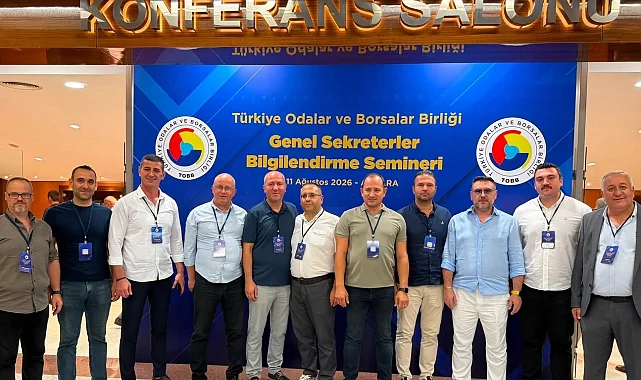 Trakya'nın oda ve borsa yöneticileri Ankara'daki TOBB seminerinde buluştu