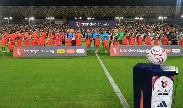 Trendyol Süper Lig: Corendon Alanyaspor: 0 - Beşiktaş: 0