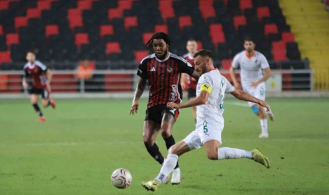 Trendyol Süper Lig: Gaziantep FK: 1 - Alanyaspor: 1