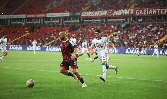 Trendyol Süper Lig: Gaziantep FK: 1 - Çaykur Rizespor: 2