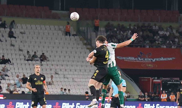 Trendyol Süper Lig: Konyaspor: 0 - Çaykur Rizespor: 1