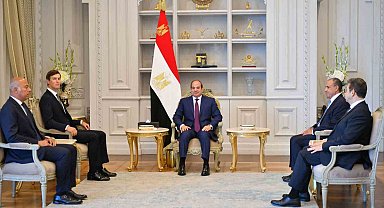 Trump'ın damadı Kushner, Mısır Cumhurbaşkanı es-Sisi ile görüştü