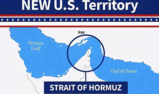 Trump'tan ikinci "Hürmüz yeni ABD toprağı" paylaşımı