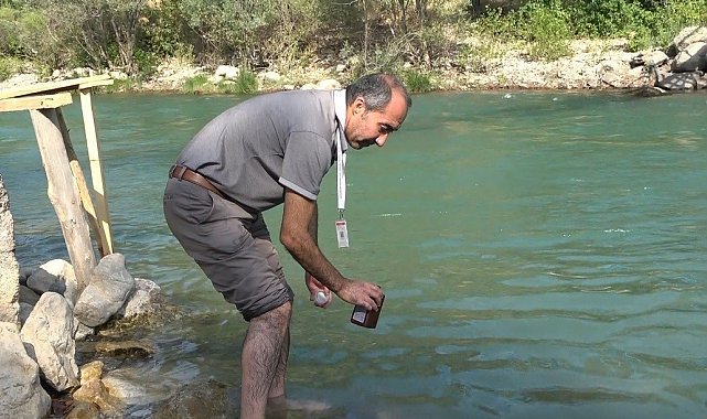 Tunceli'deki akarsularda yüzme suyu düzenli olarak denetleniyor