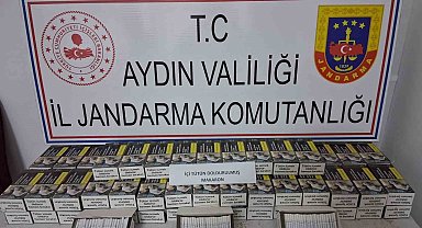 Tünelde kaçak makaron ele geçirildi