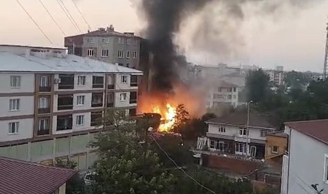 Tüpgaz bayisinde yangın: Tüpler patladı, 4 kişi hastanelik oldu