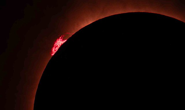 Türk astrofotoğrafçı güneş tutulmasını İspanya'da görüntüledi