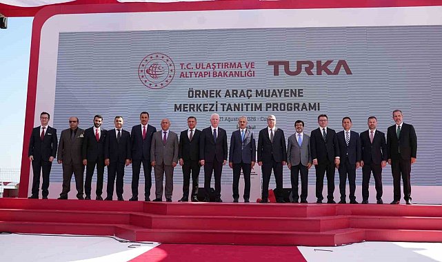 TURKA yeni nesil araç muayene merkezini tanıttı