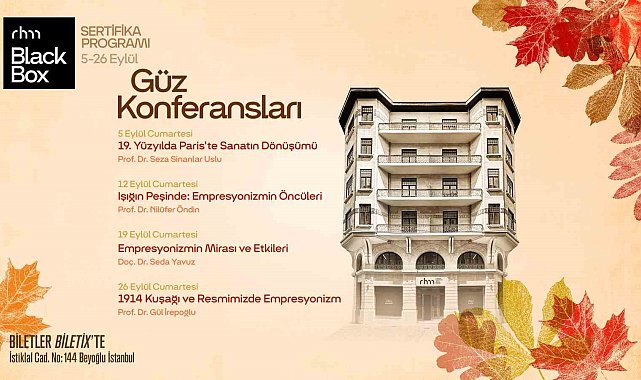 Türkiye İş Bankası Resim Heykel Müzesi'nin 'Güz Konferansları' 5 Eylül'de başlıyor