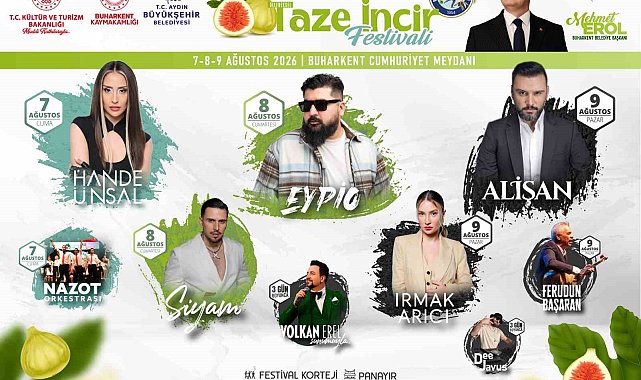 Türkiye'nin ilk ve tek taze İncir Festivali için geri sayım başladı