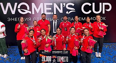 U23 Belneftekhim Women's Cup'ta milliler, takım halinde 3. oldu