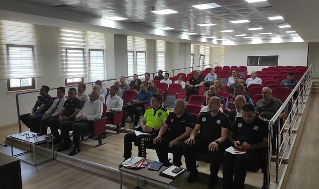 Ulusal Afet Tatbikatı öncesi hazırlık toplantısı yapıldı