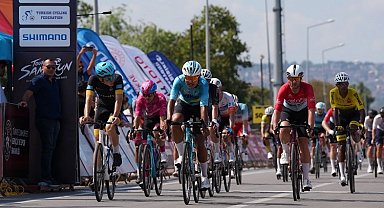 Uluslararası Tour of Samsun Bisiklet Yarışı'na Türk sporcular damga vurdu