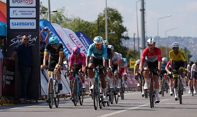 Uluslararası Tour of Samsun Bisiklet Yarışı'na Türk sporcular damga vurdu