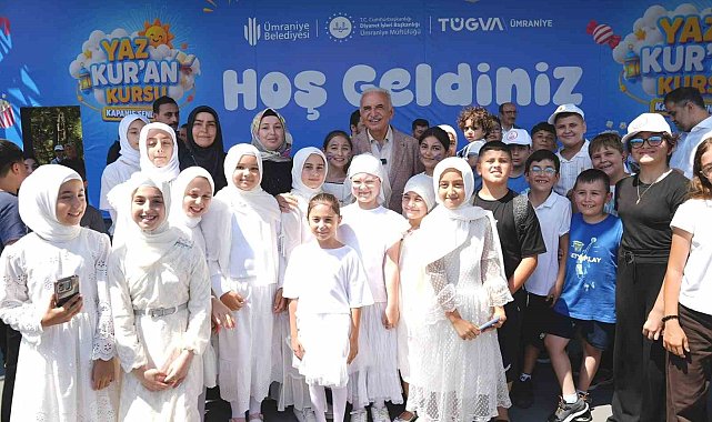 Ümraniye'de Yaz Kur'an Kursları kapanış şenliğiyle taçlandı