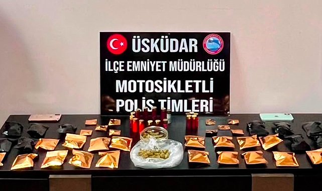 Üsküdar'da uyuşturucu operasyonu: 637 gram marihuana ele geçirildi