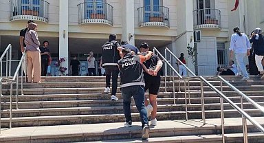 Uyuşturucu şüphelileri dronla yakalandı
