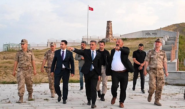 Vali Baruş'tan Şenkaya çıkarması