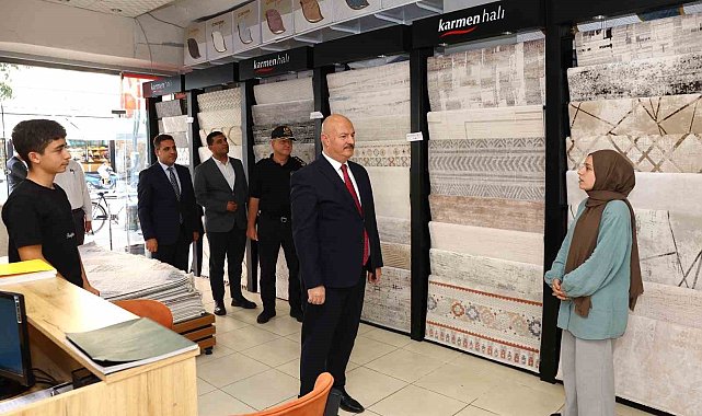 Vali Küçük, esnafın taleplerini dinledi