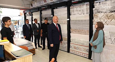 Vali Küçük, esnafın taleplerini dinledi