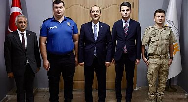 Vali Taşolar'dan Aralık Kaymakamı'na hayırlı olsun ziyareti